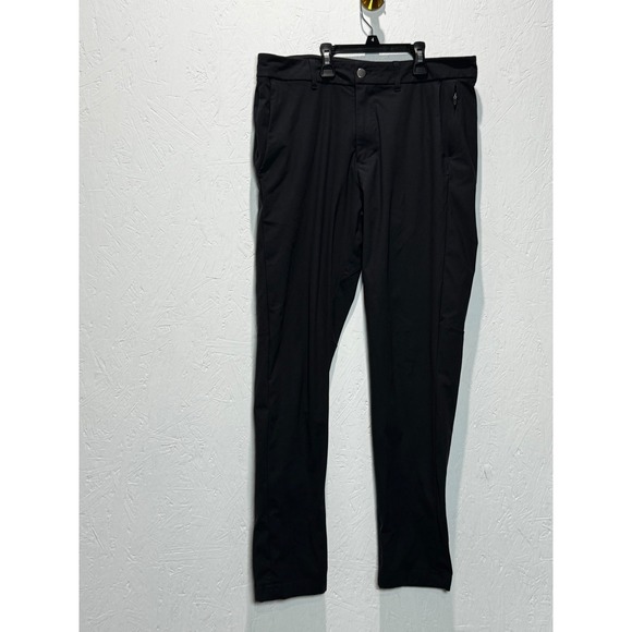 lululemon athletica Other - Lululemon ABC Slim Fit Pant Black Warpstreme 32 Mens Trousers LM5AWTS